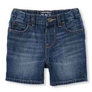 NWT Children’s Place shipyard wash denim short 2T